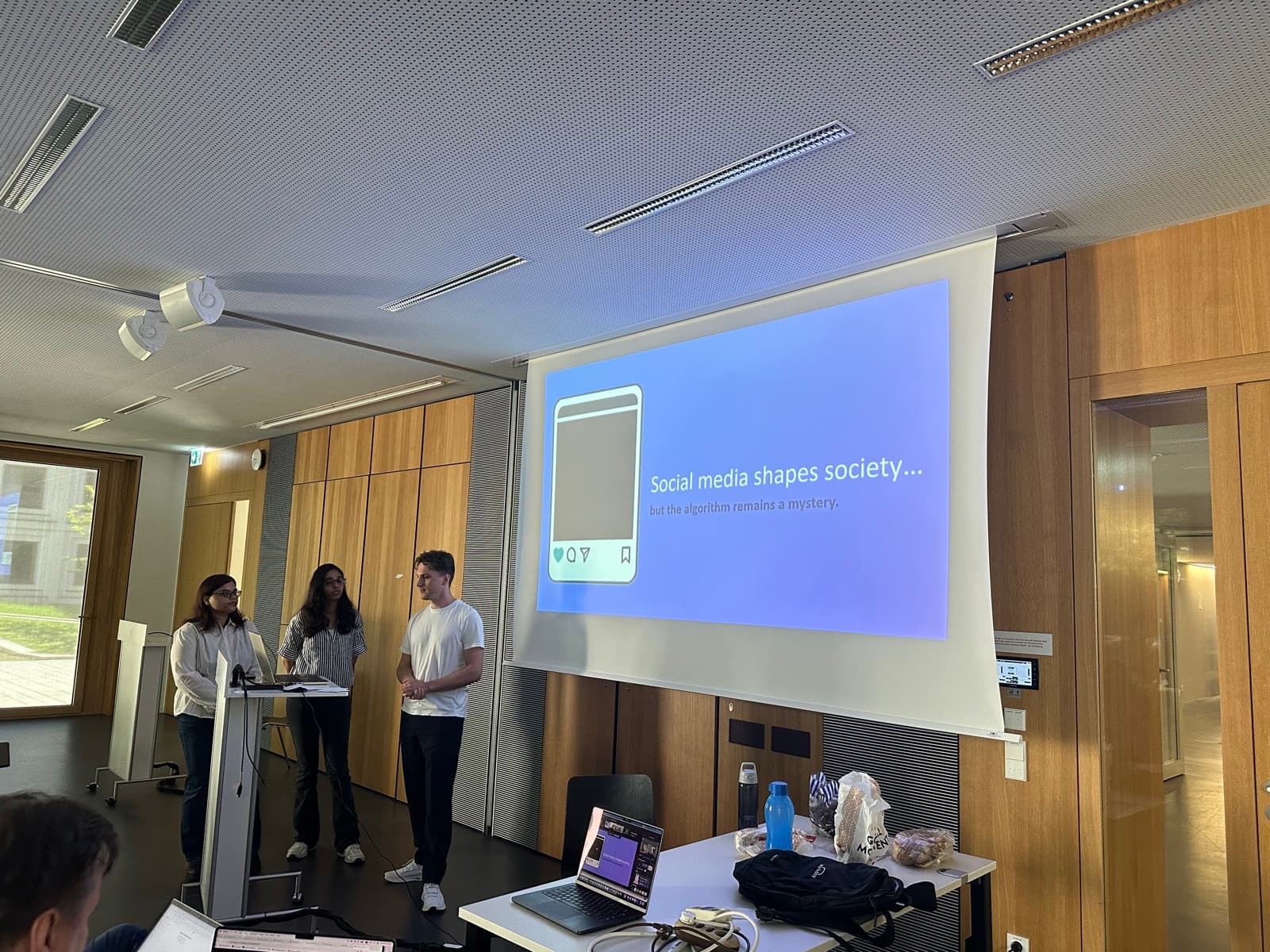 Last day of the AI and Product Development course Dhara taught at the University of Mannheim, spring 2026 cohort.