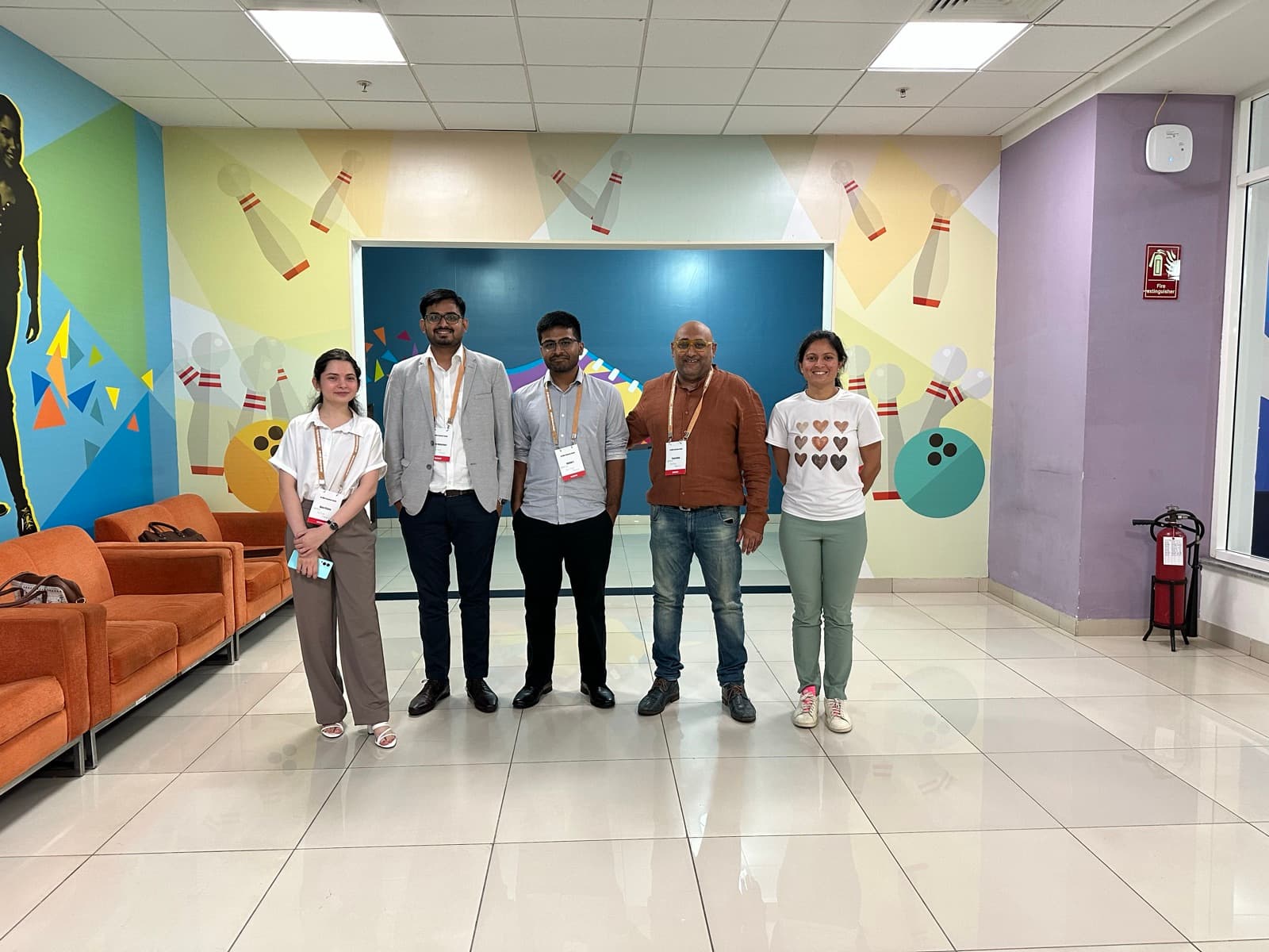 Dhara at the UK–India AIxcelerate Builders Challenge.